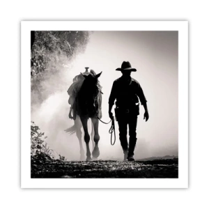 Poster - Texas de dimineața - 60x60 cm