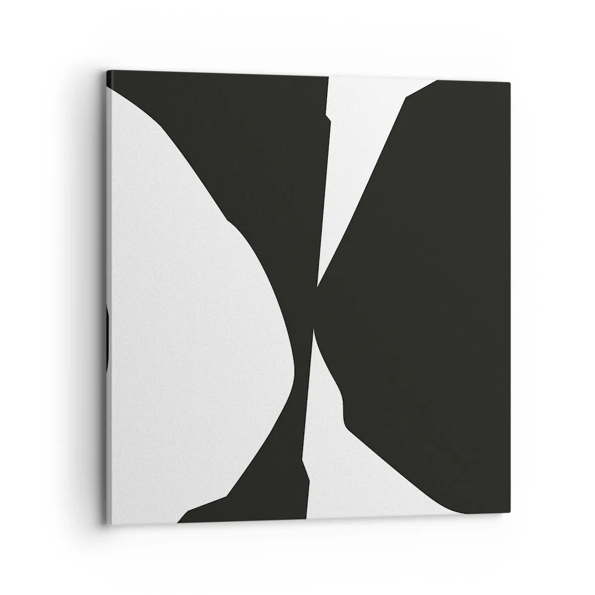 Tablou pe pânză - Pozitiv -negativ - 70x70 cm