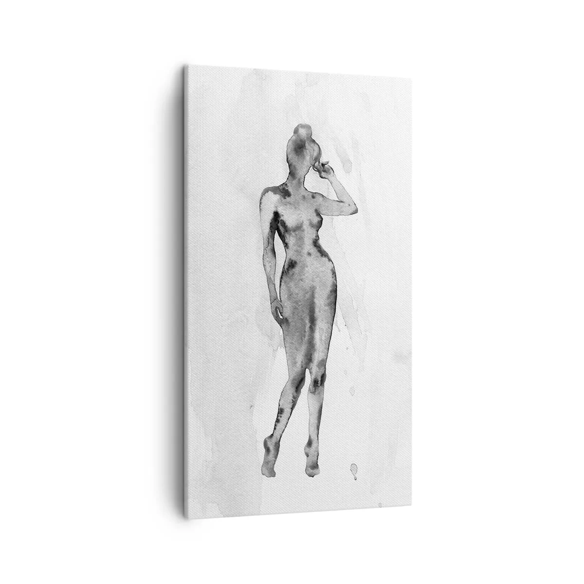 Tablou pe pânză - Un studiu al idealului de feminitate - 45x80 cm
