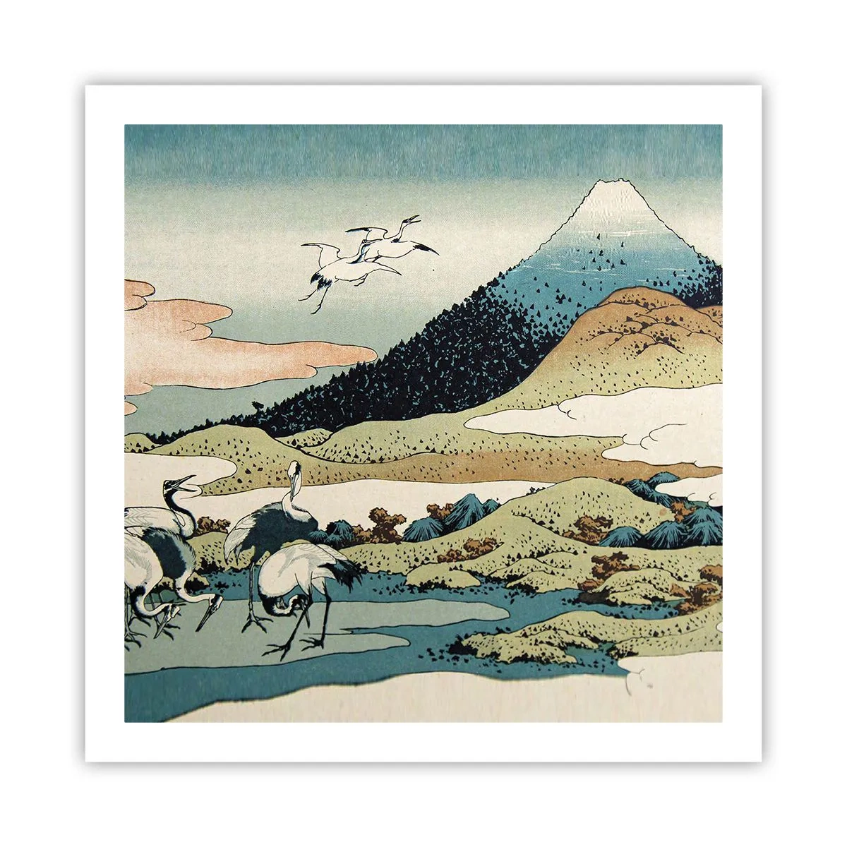 Poster - În mod japonez - 60x60 cm