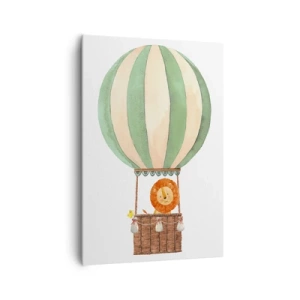 Tablou pe pânză - Călătoriile lui Leon - 70x100 cm