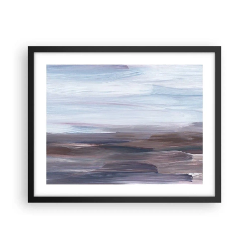 Poster în ramă neagră - Elemente: apă - 50x40 cm