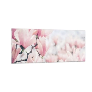 Tablou pe sticlă - Idealul de subtilitate - 100x40 cm