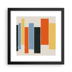 Poster în ramă neagră - Înregistrare muzicală - 30x30 cm