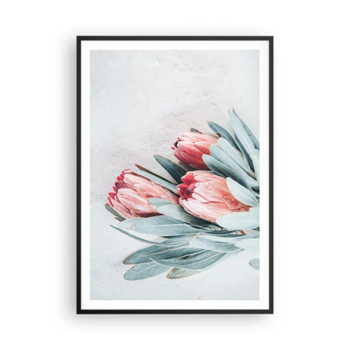 Poster în ramă neagră - Rușinate de propria lor frumusețe - 70x100 cm