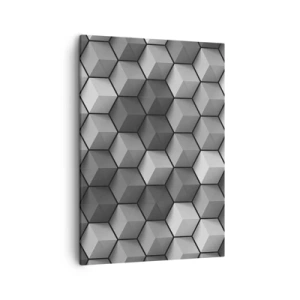 Tablou pe pânză - Puzzle cubist - 50x70 cm