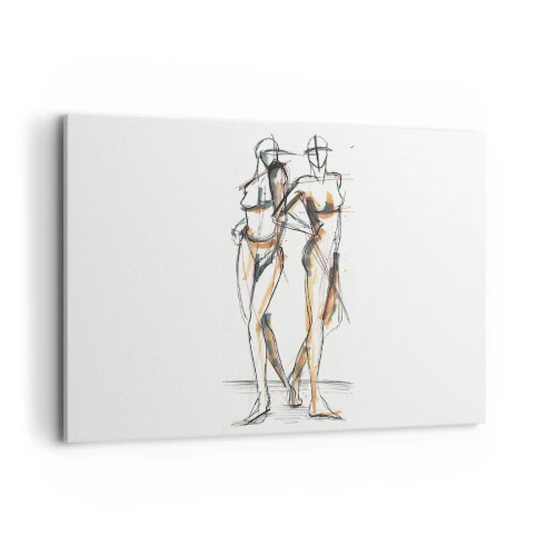 Tablou pe pânză - Un studiu de farmec - 100x70 cm