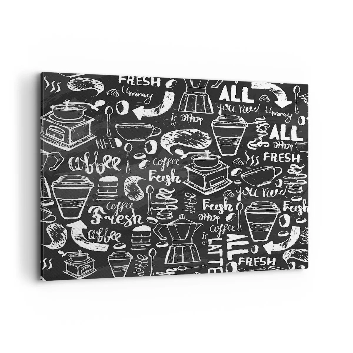Tablou pe pânză - All you need is… - 100x70 cm