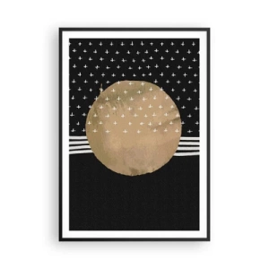 Poster în ramă neagră - Compoziție: steagul galactic - 70x100 cm