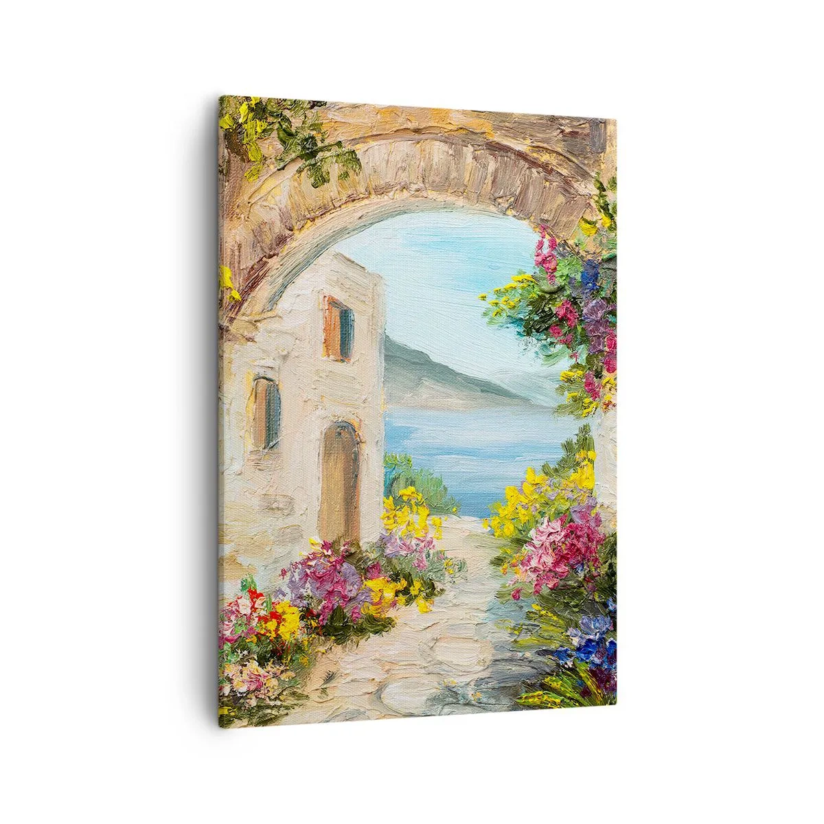 Tablou pe pânză - Farmecul peisajului de coastă - 50x70 cm