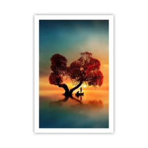 Poster - Lume îndepărtată și tăcută - 61x91 cm