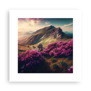 Poster - Vara la munte - 30x30 cm