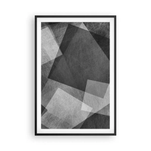 Poster în ramă neagră - Un simbol etern al permanenței și al ordinii - 61x91 cm