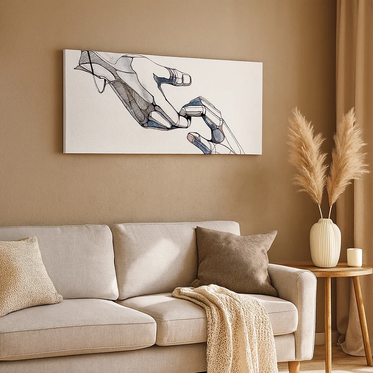 Tablou pe pânză - Gest frumos - 30x30 cm