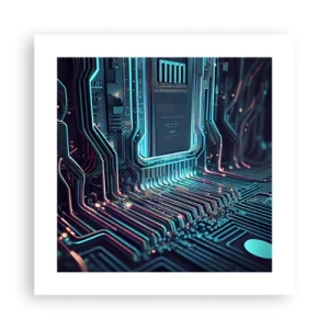 Poster - Iată la ce mă gândesc... - 40x40 cm