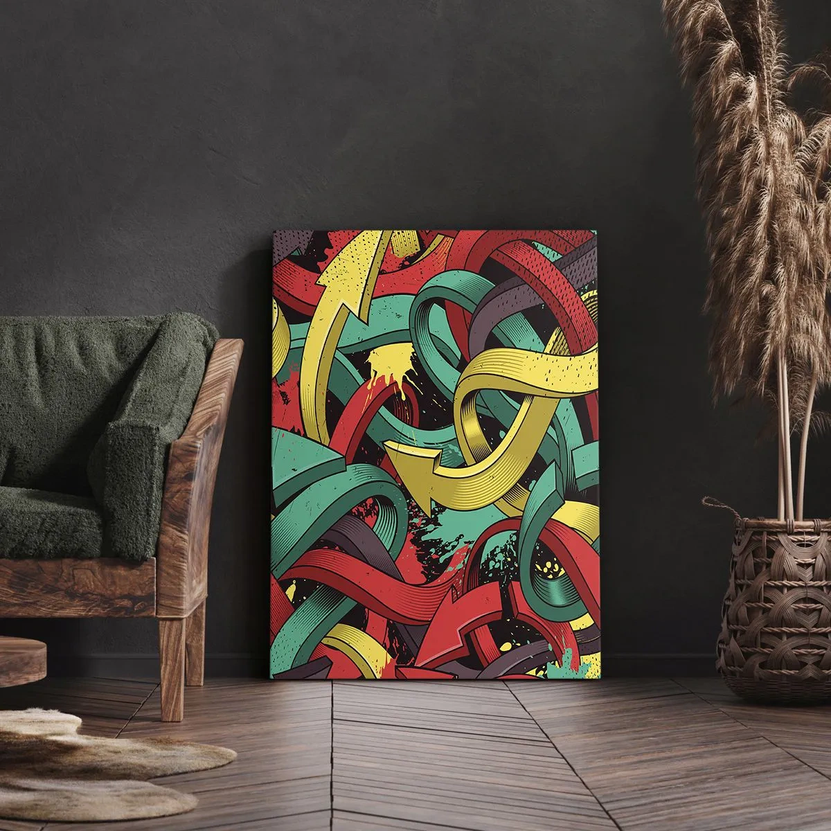 Tablou pe pânză - Pe unde să mergem? - 50x70 cm