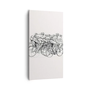 Tablou pe pânză - Mână în mână - 55x100 cm