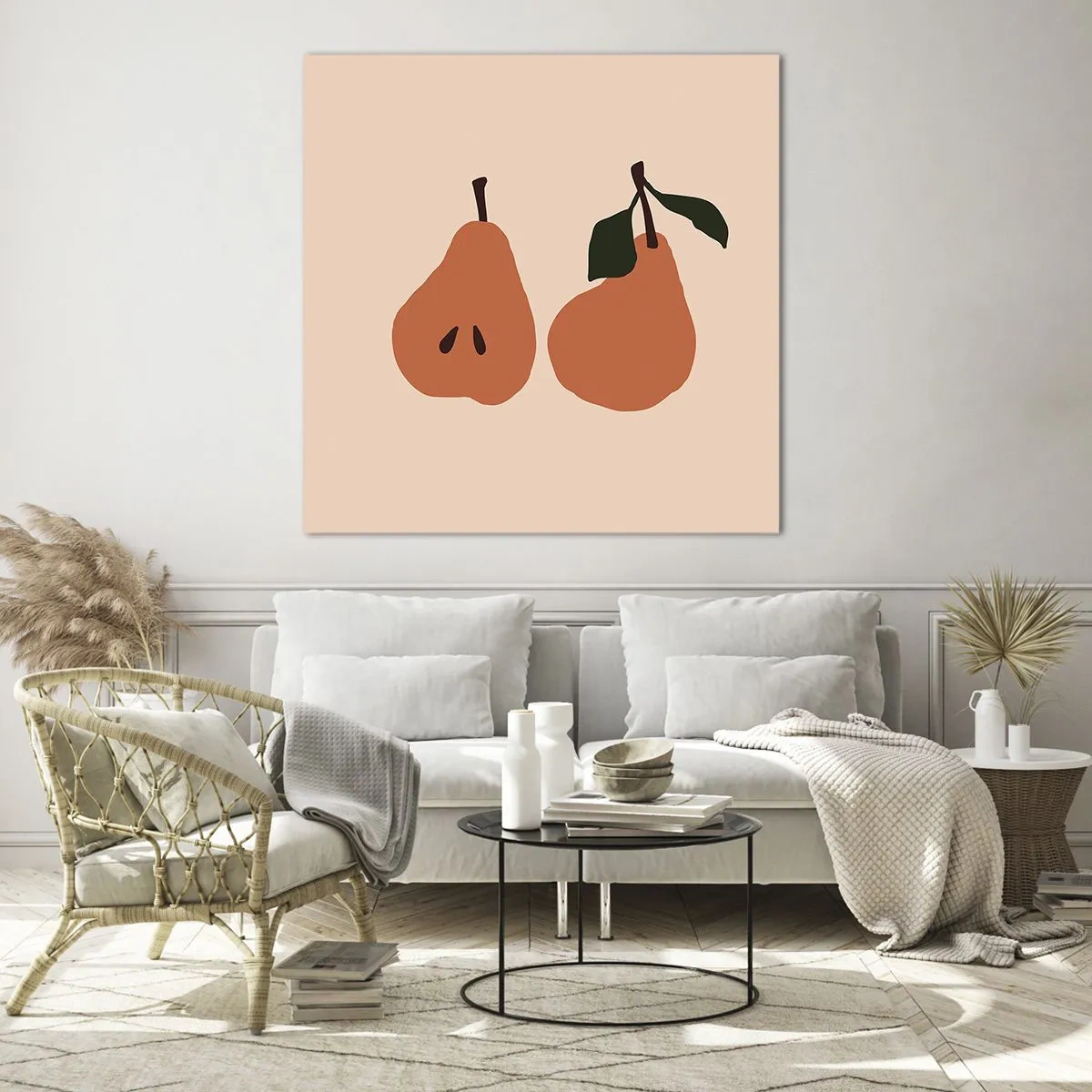 Tablou pe sticlă - Dulceața în sine - 60x60 cm