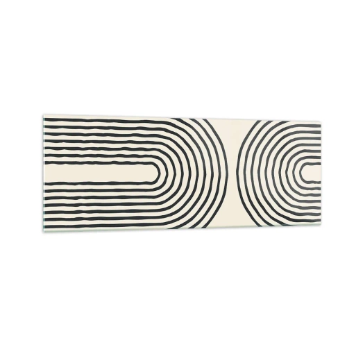 Tablou pe sticlă - În curând... - 140x50 cm