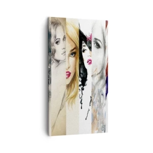 Tablou pe pânză - Și întotdeauna ești TU - 45x80 cm