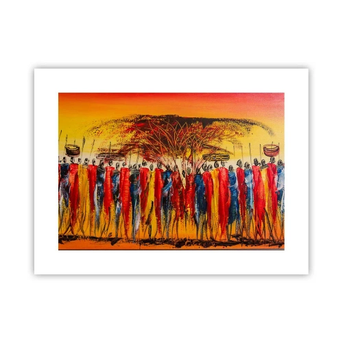 Poster - Acolo, acolo, acolo, acolo se duc - 40x30 cm