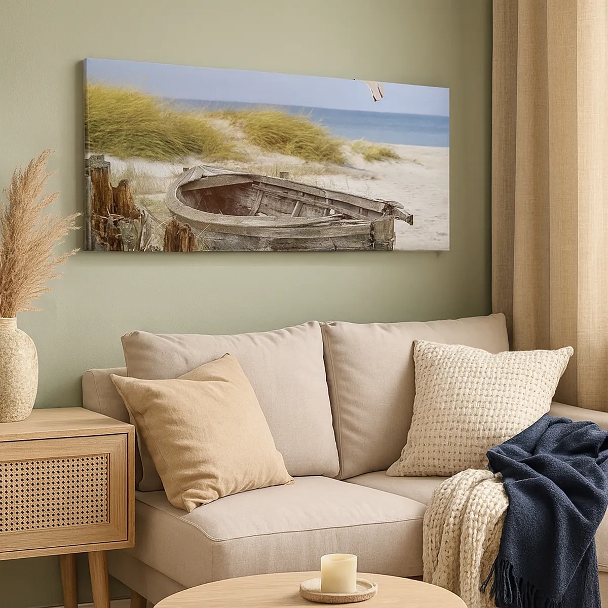 Tablou pe pânză - Scăldate în vânt - 30x30 cm