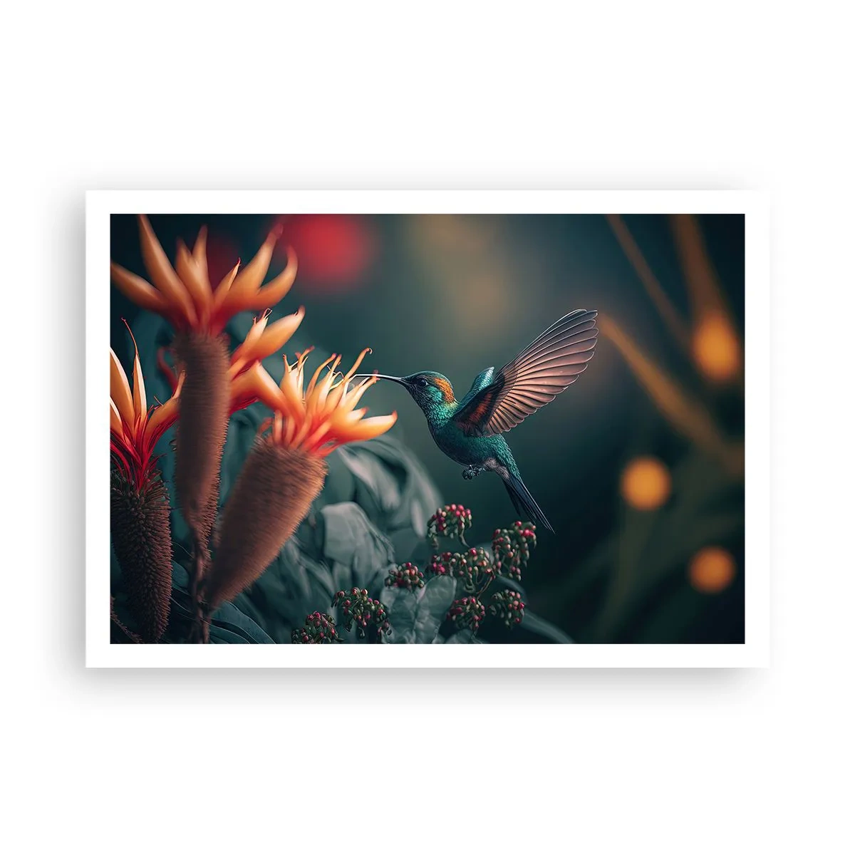 Poster - Viață cu adevărat colorată - 100x70 cm