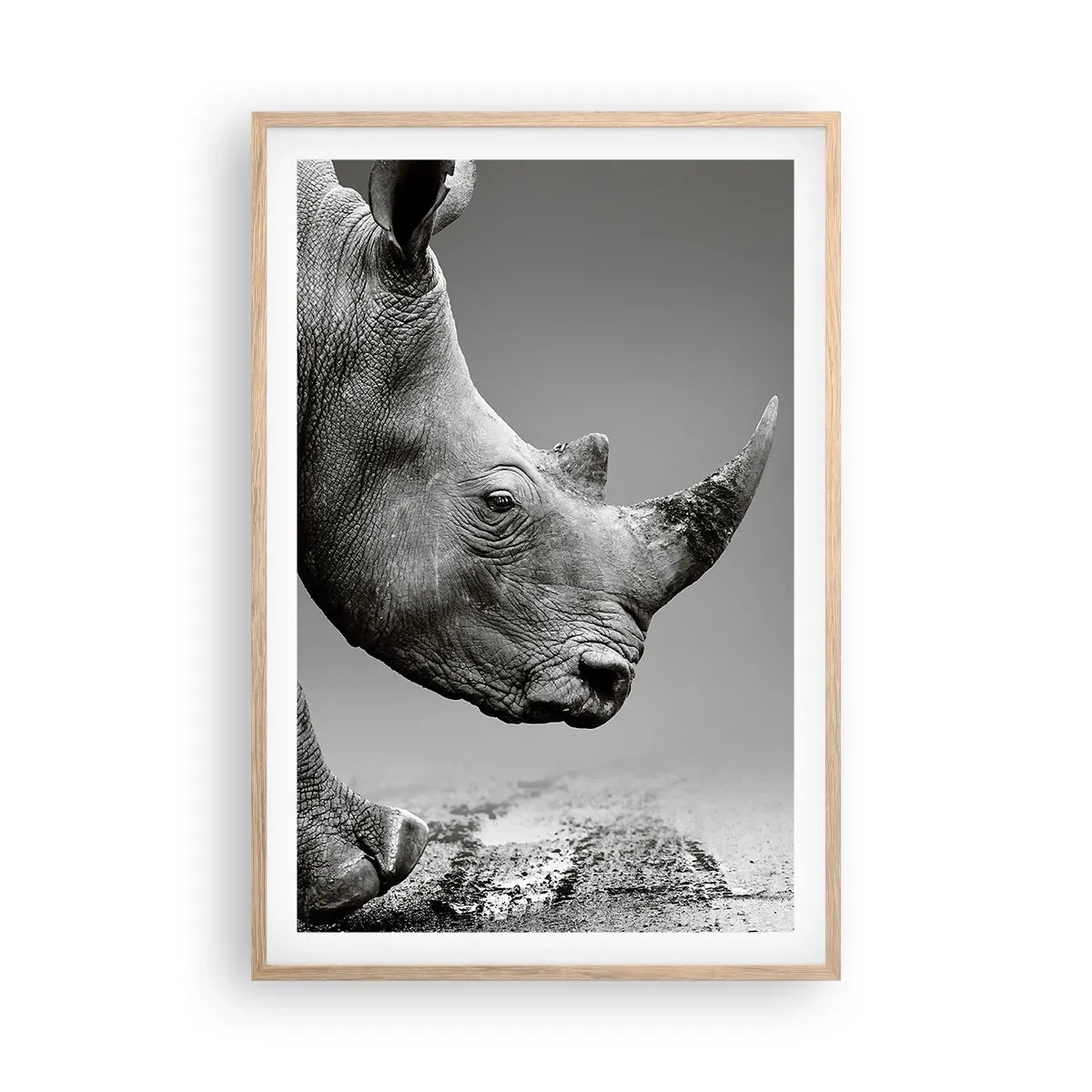 Poster în ramă de stejar deschis - O forță de neoprit - 61x91 cm