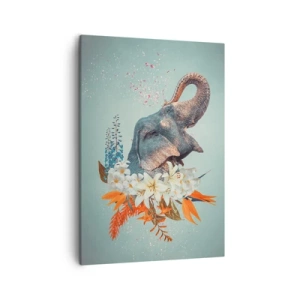 Tablou pe pânză - Urlet de bucurie - 50x70 cm