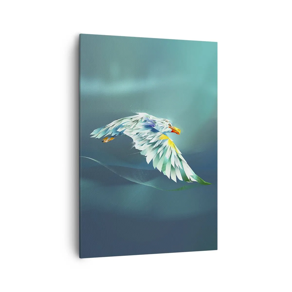 Tablou pe pânză - Puterea vulturului în zbor - 70x100 cm