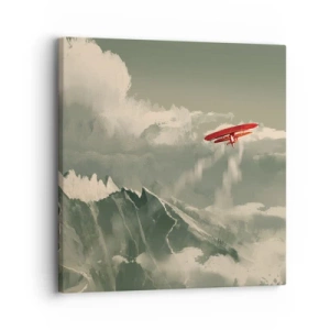 Tablou pe pânză - Un pionier neînfricat - 30x30 cm