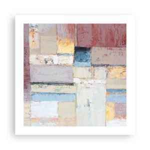 Poster - Liniștea geometriei - 50x50 cm