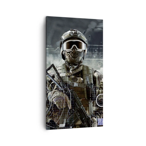 Tablou pe pânză - Putere la putere - 45x80 cm