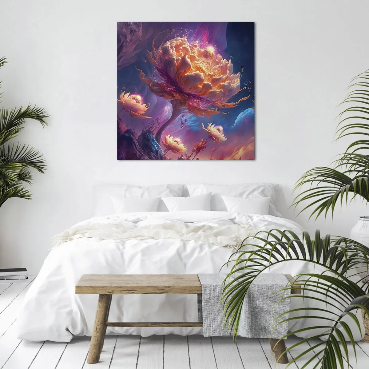 Tablou pe pânză - O altă lume - 60x60 cm