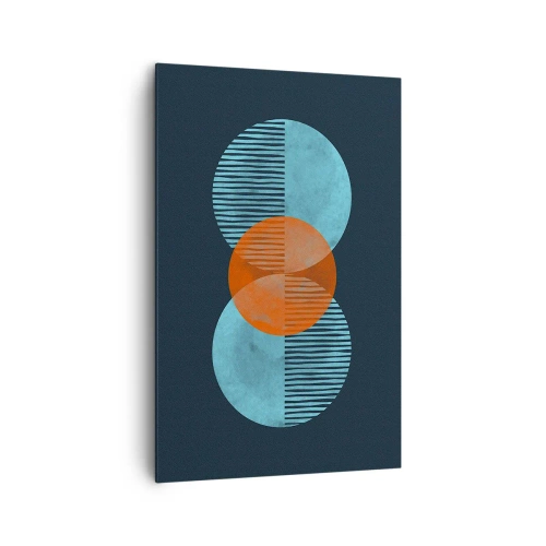 Tablou pe pânză - Compoziție simetrică - 80x120 cm