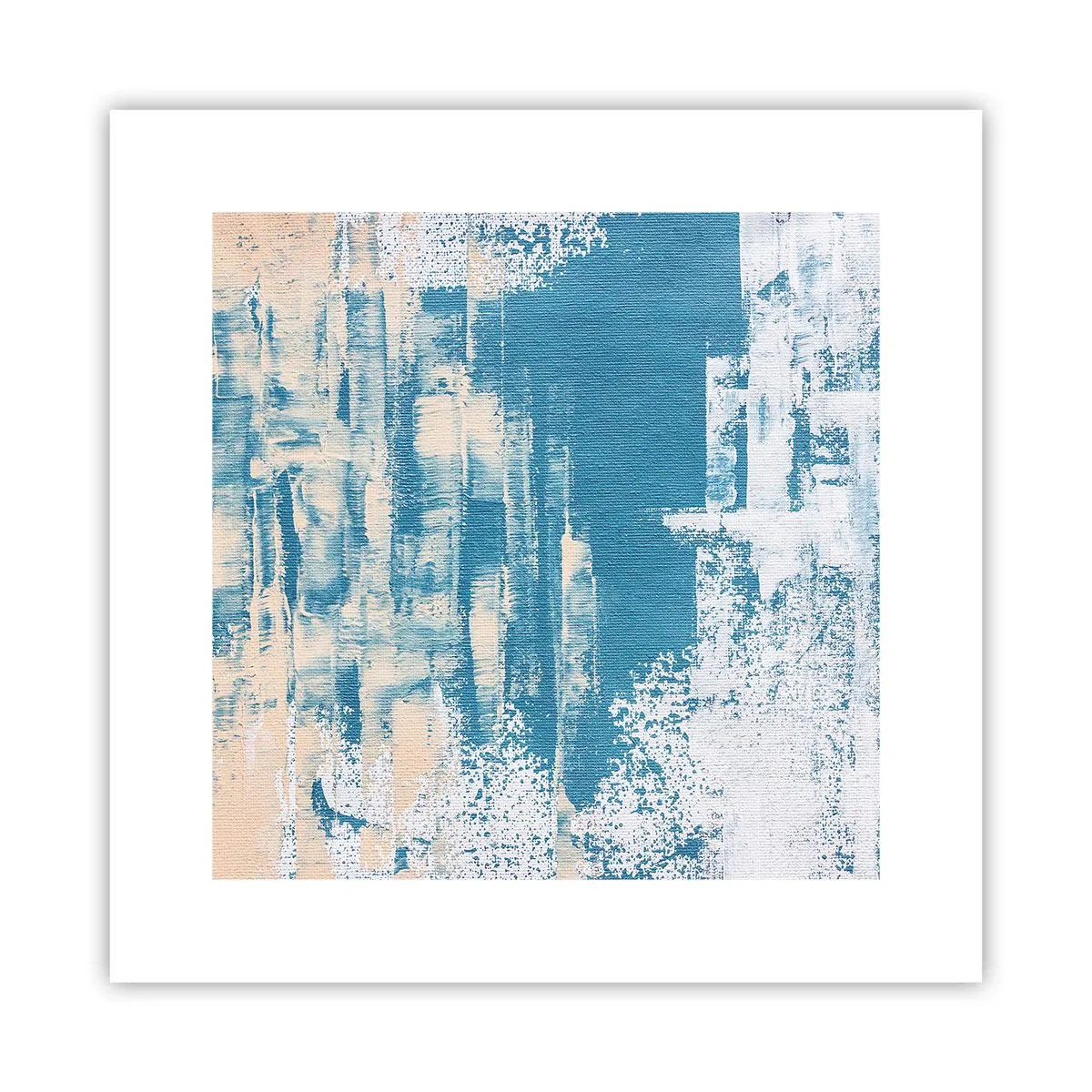 Poster - Prin ţurţur de gheață - 30x30 cm