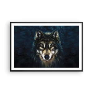 Poster în ramă neagră - Alfa? Și omega - 91x61 cm