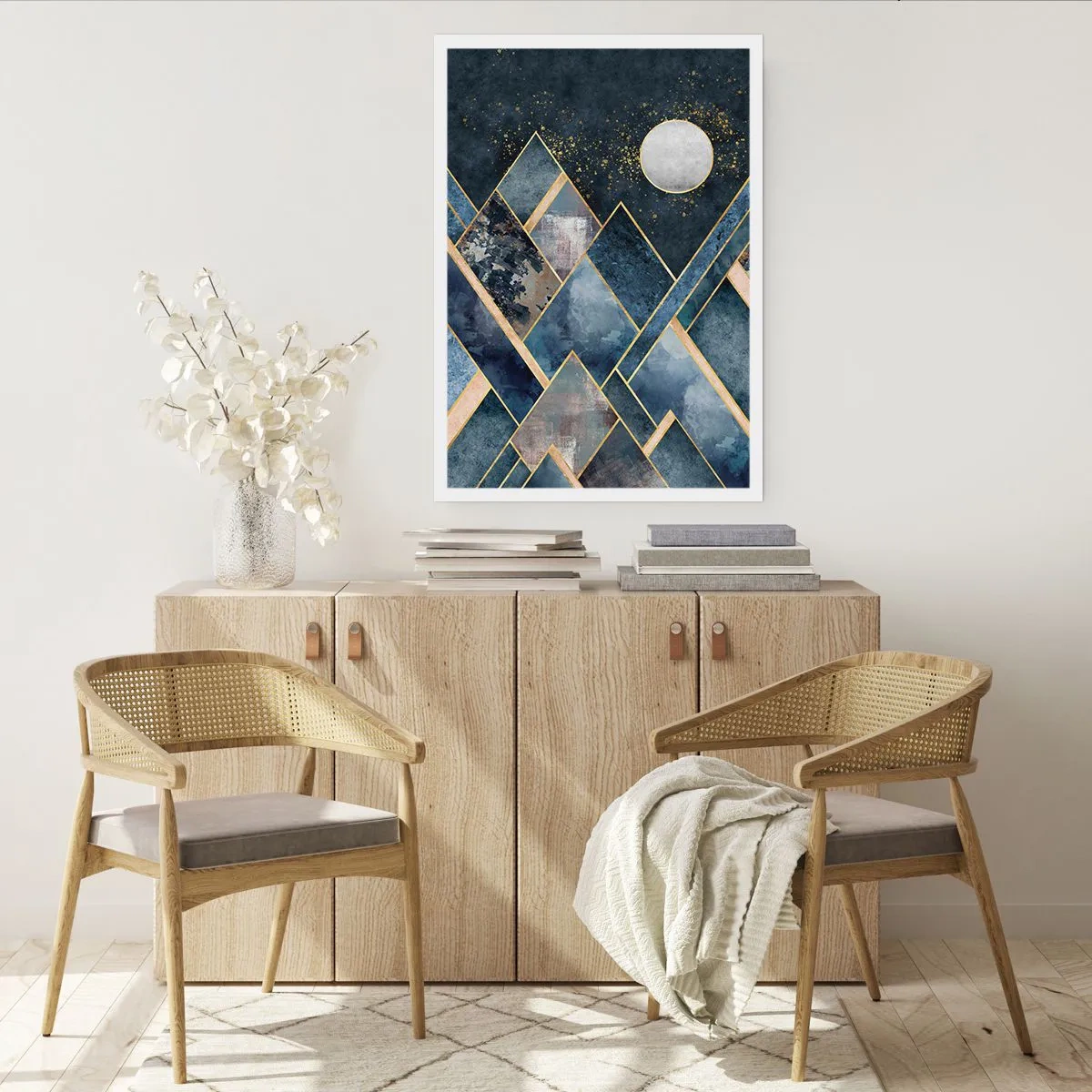 Poster - Peisaj geometric - 30x40 cm