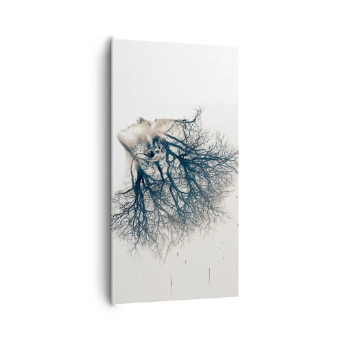 Tablou pe pânză - Ascultând șoapta copacului - 65x120 cm