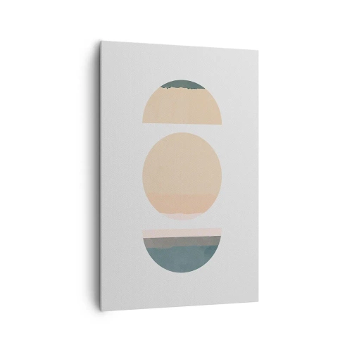 Tablou pe pânză - Roată cu roată - 80x120 cm