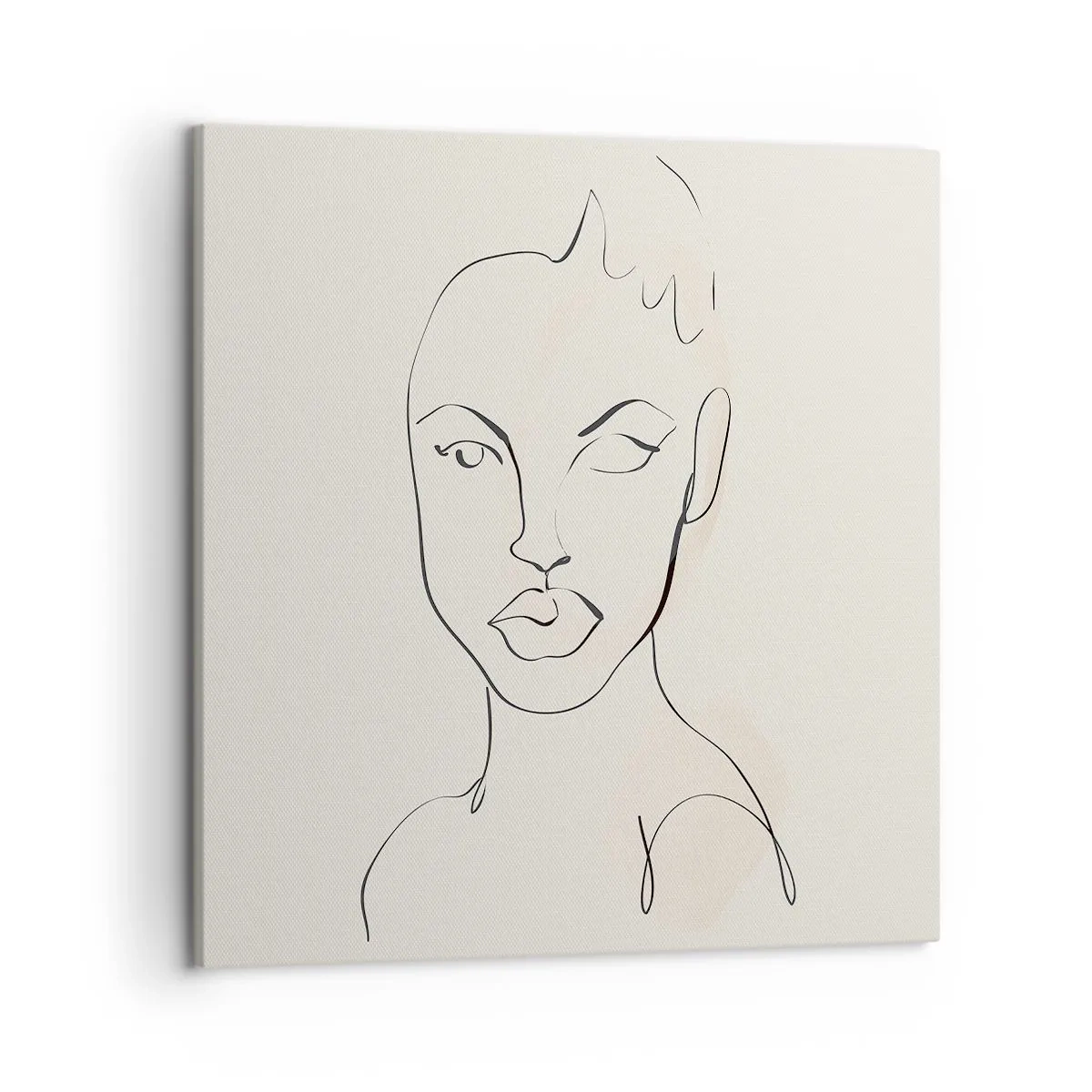 Tablou pe pânză - Schiță de senzualitate - 50x50 cm