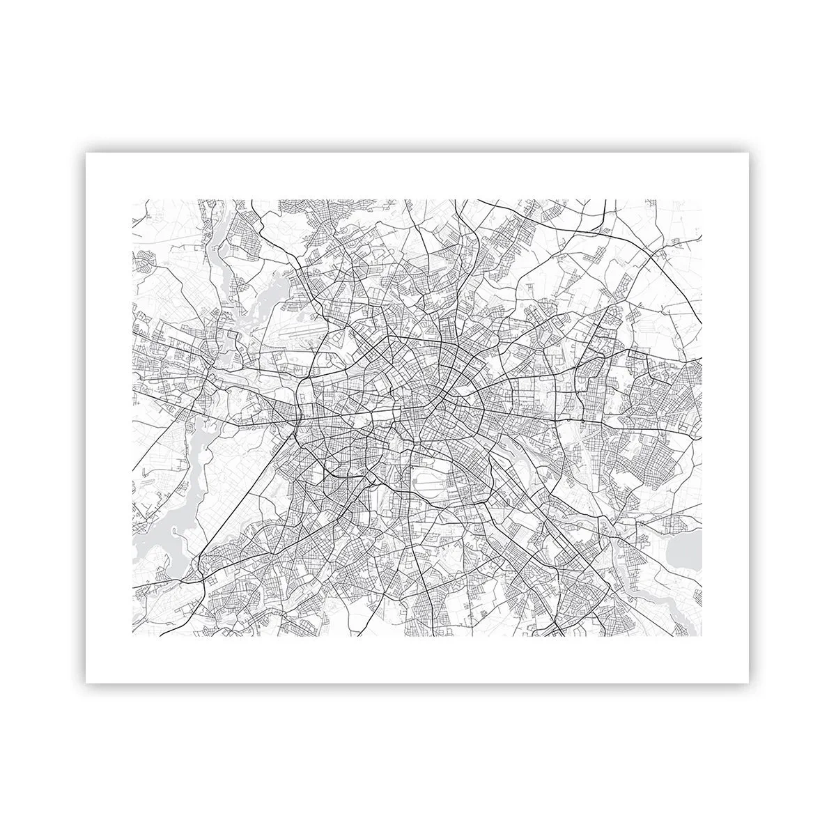 Poster - Floare de Berlin - 50x40 cm