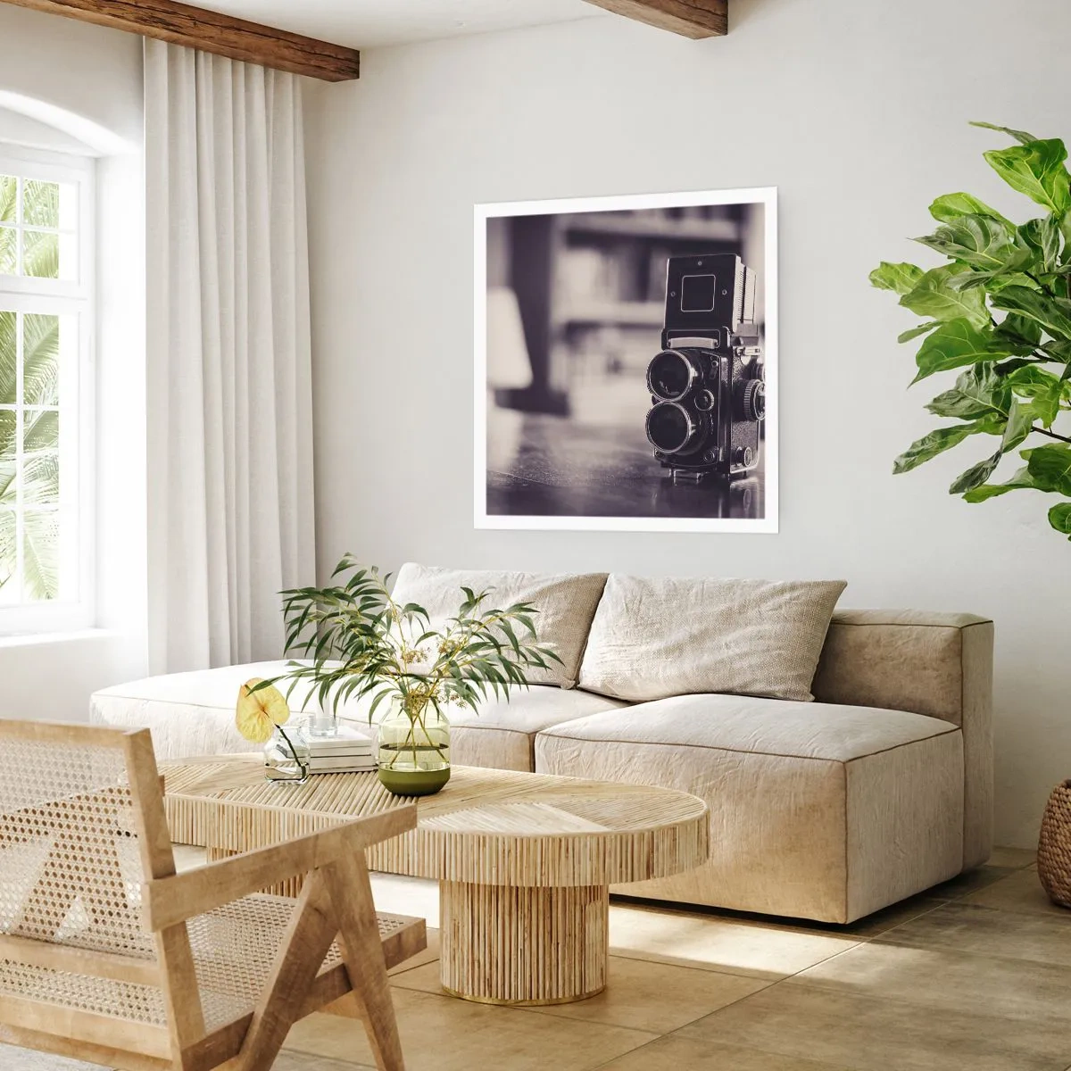 Poster - Magia fotografiei vechi - 40x40 cm