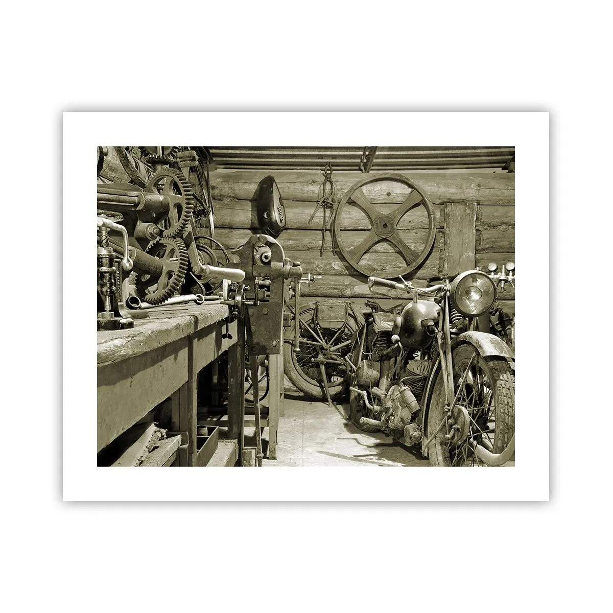 Poster - În șopronul unchiului Vlad - 50x40 cm