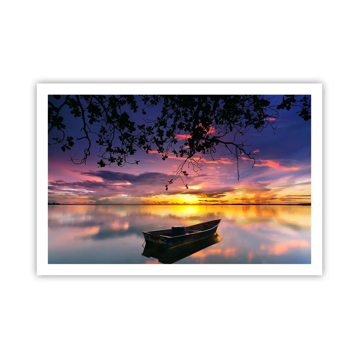 Poster - "Pari să plutești în mijlocul cerului...” - 91x61 cm