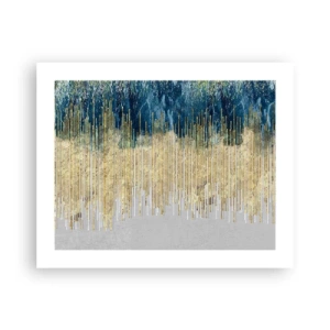 Poster - Granița aurită - 50x40 cm