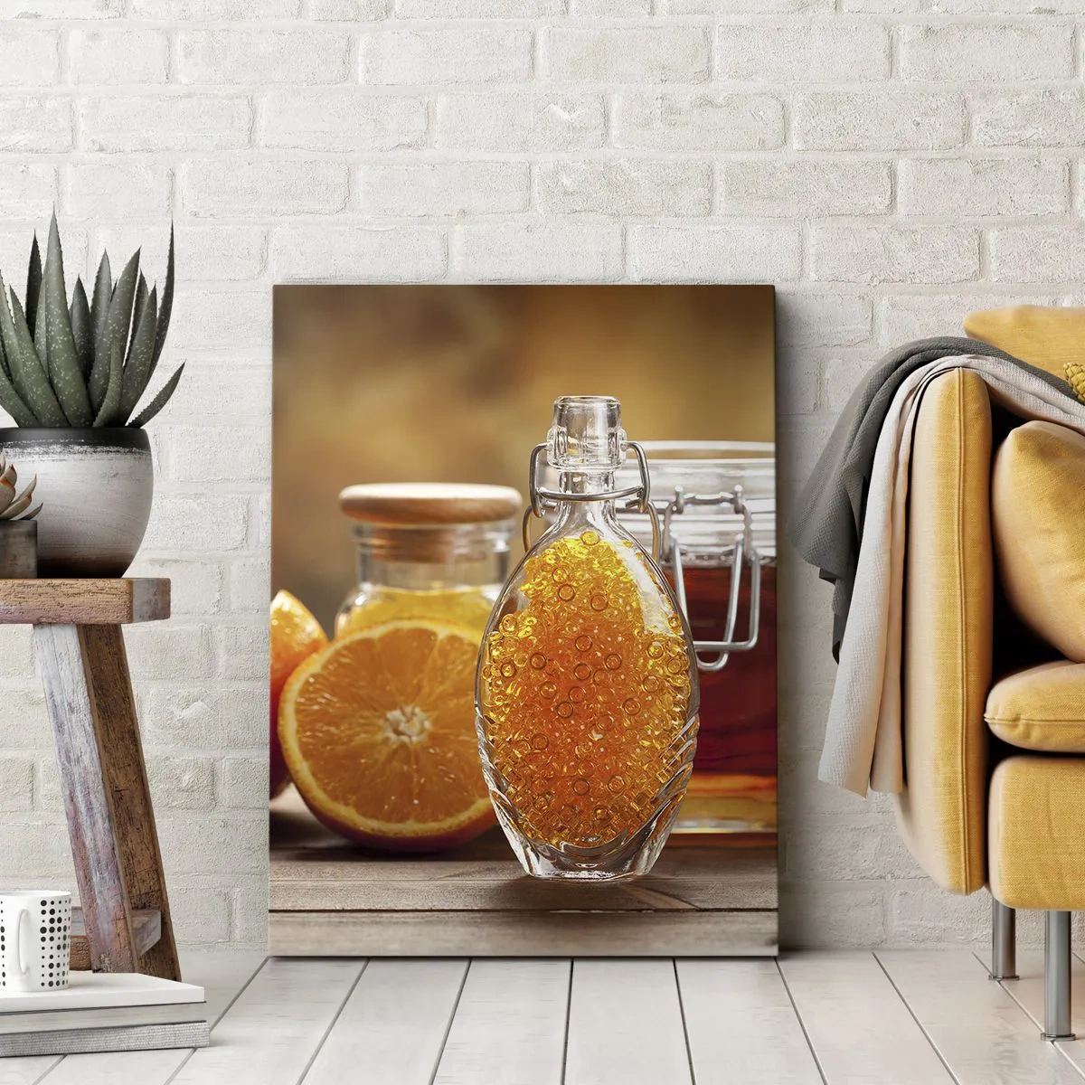 Tablou pe pânză - Gust și aromă de soare - 65x120 cm