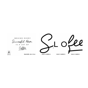 Mostră tapet autocolant Deluxe Sticker - Secretul succesului - Tipografie, Afirmare, Maxim - 100x30 cm