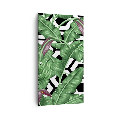 Tablou pe pânză - Compoziție simetrică din natură - 55x100 cm