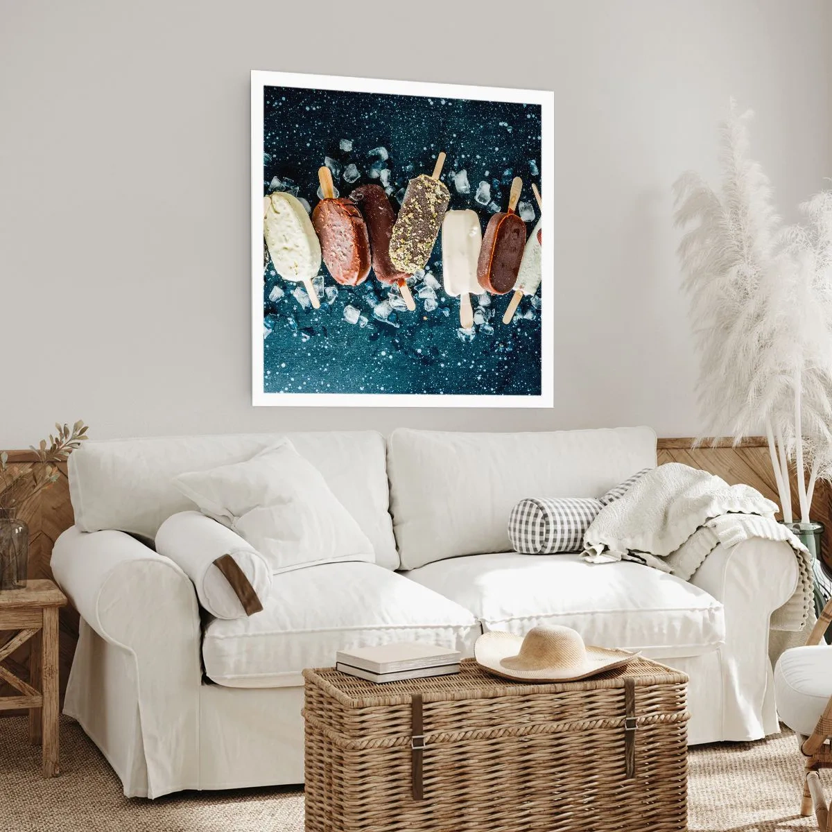 Poster - Gustul unei veri fierbinți - 50x50 cm